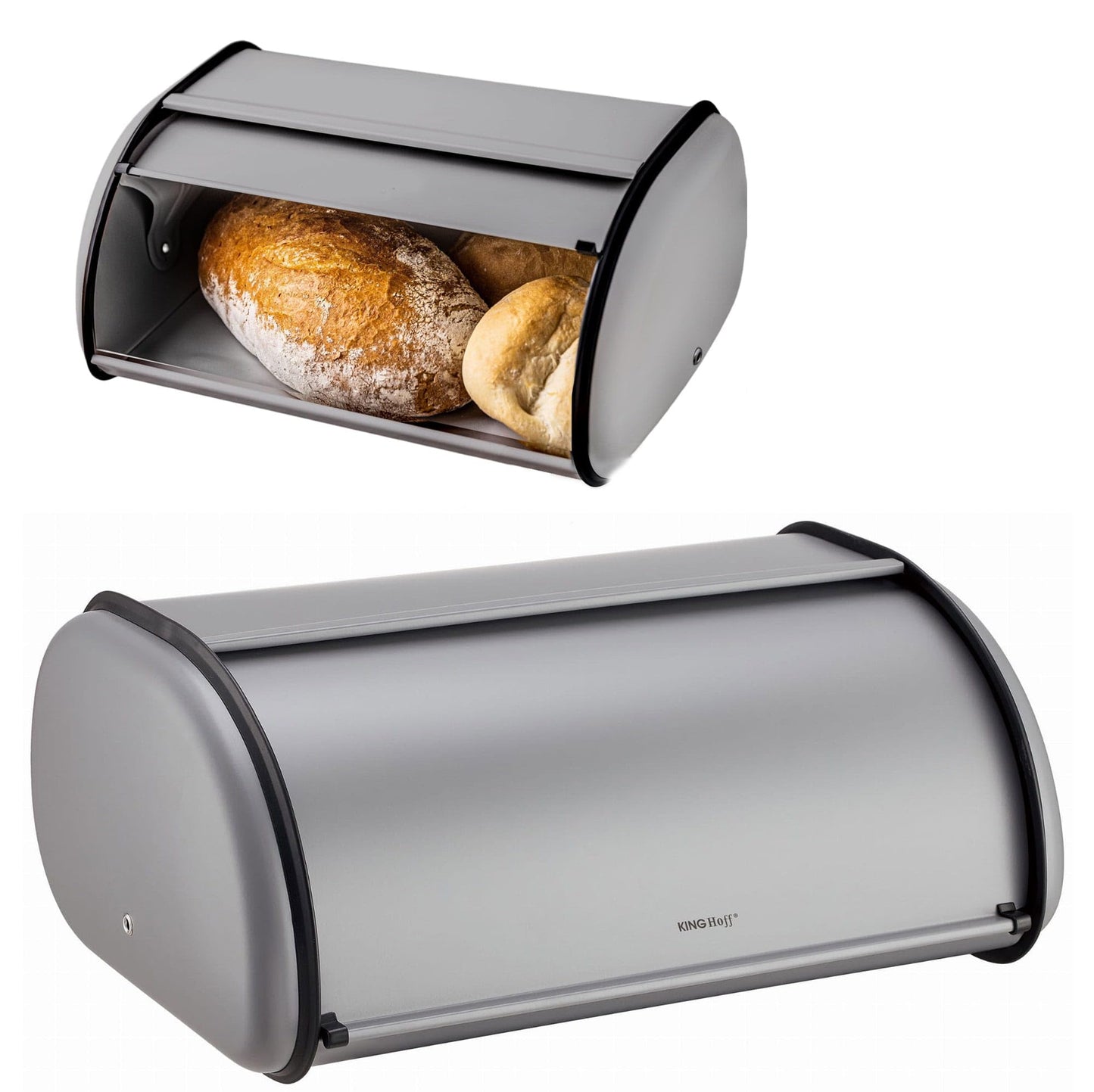 Brotkasten, Grau Groß