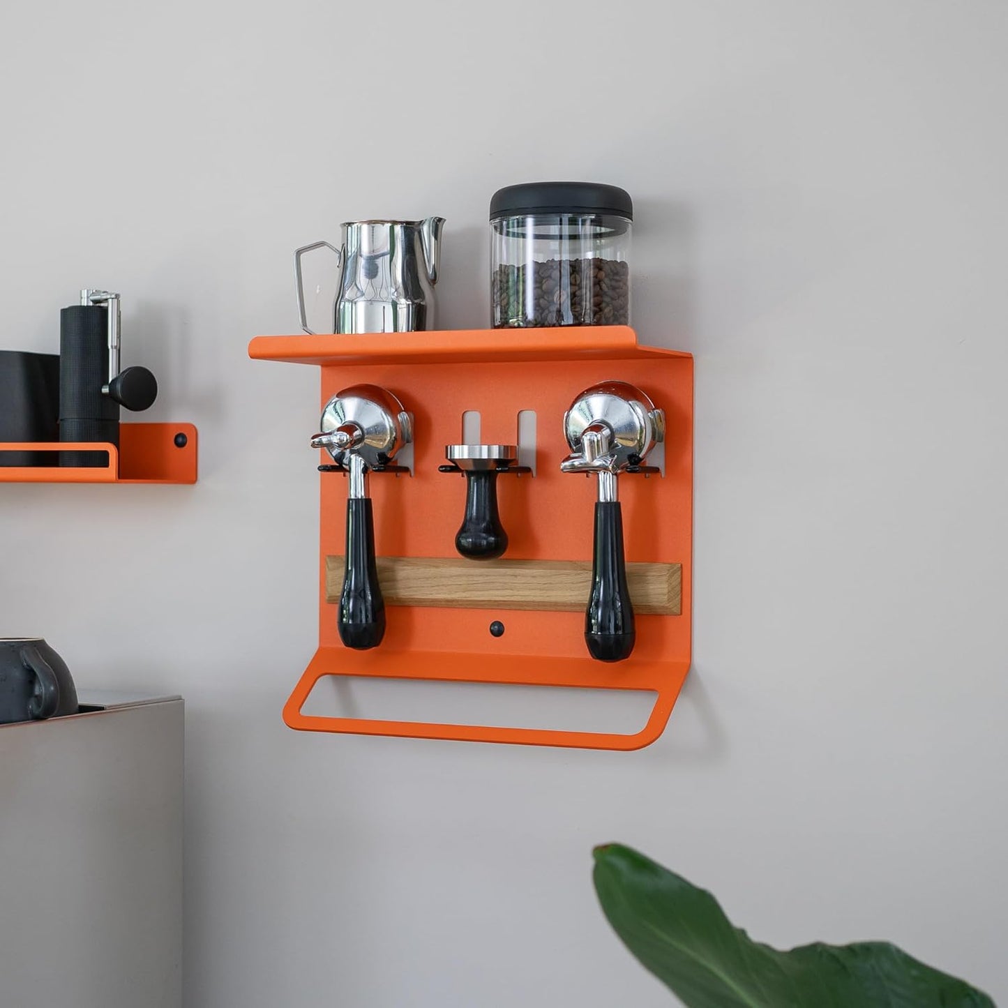 Barista Board für Siebträger Zubehör, Orange