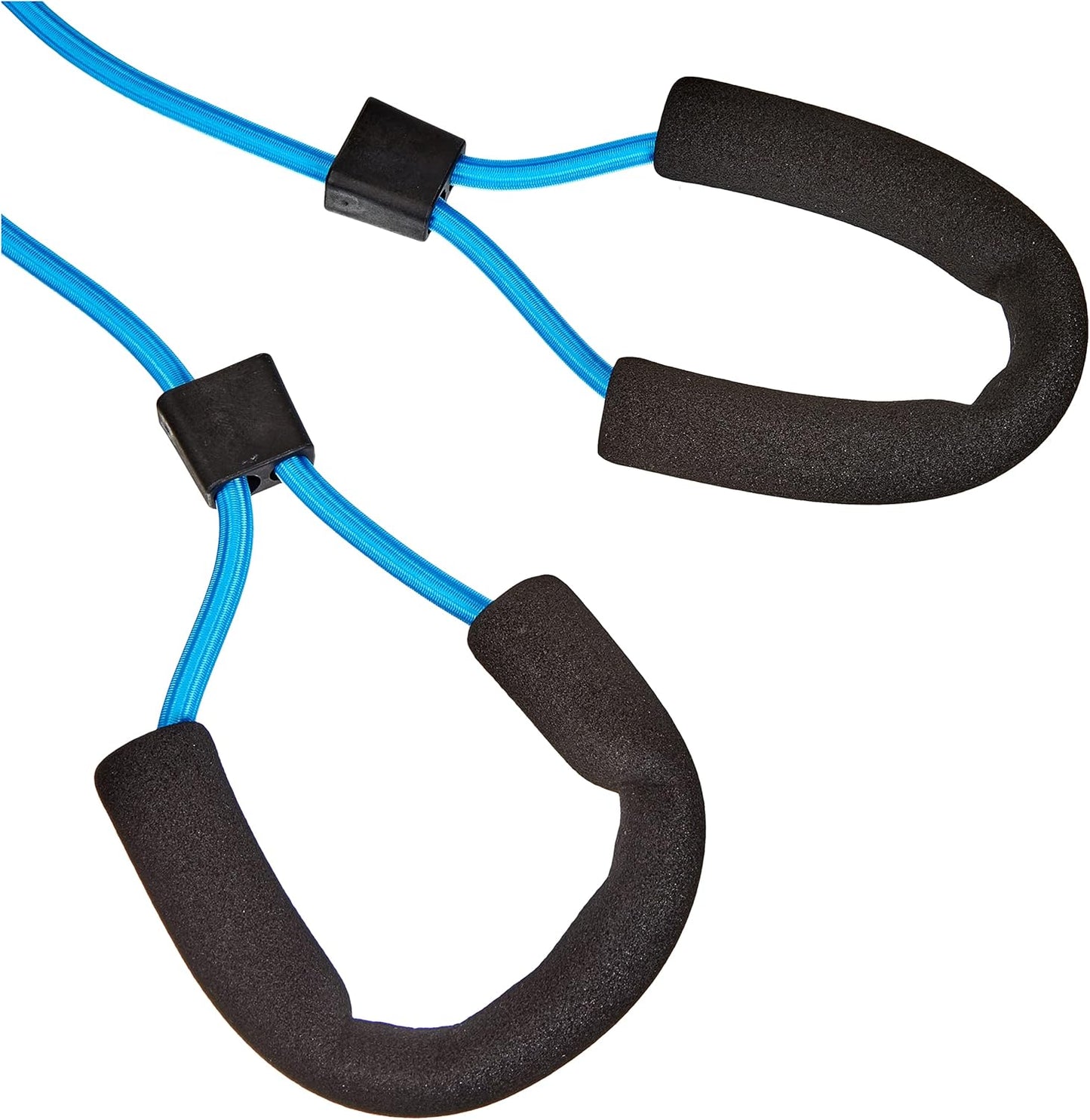 Zugseil Expander mit Trainingsanleitung, Blau (Leicht)