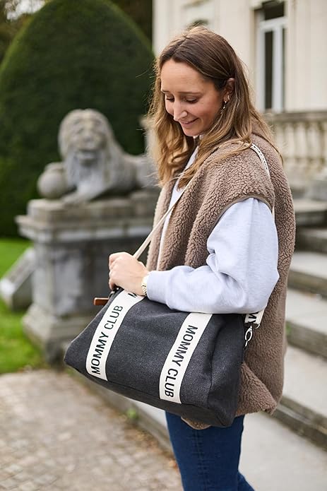Mommy Club Signature Wickeltasche M, Soft Brown M