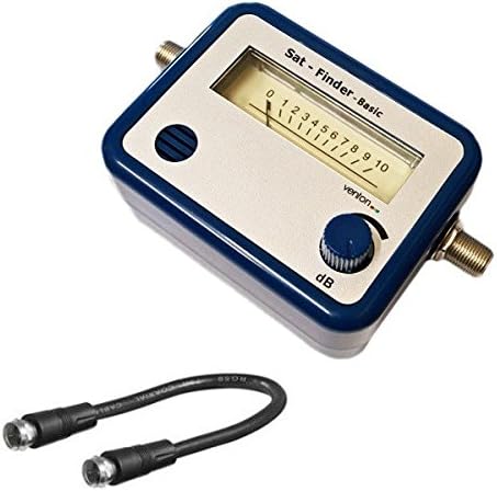 Satellitenanlage mit Quad LNB und Zubehör-Set, Hellgrau