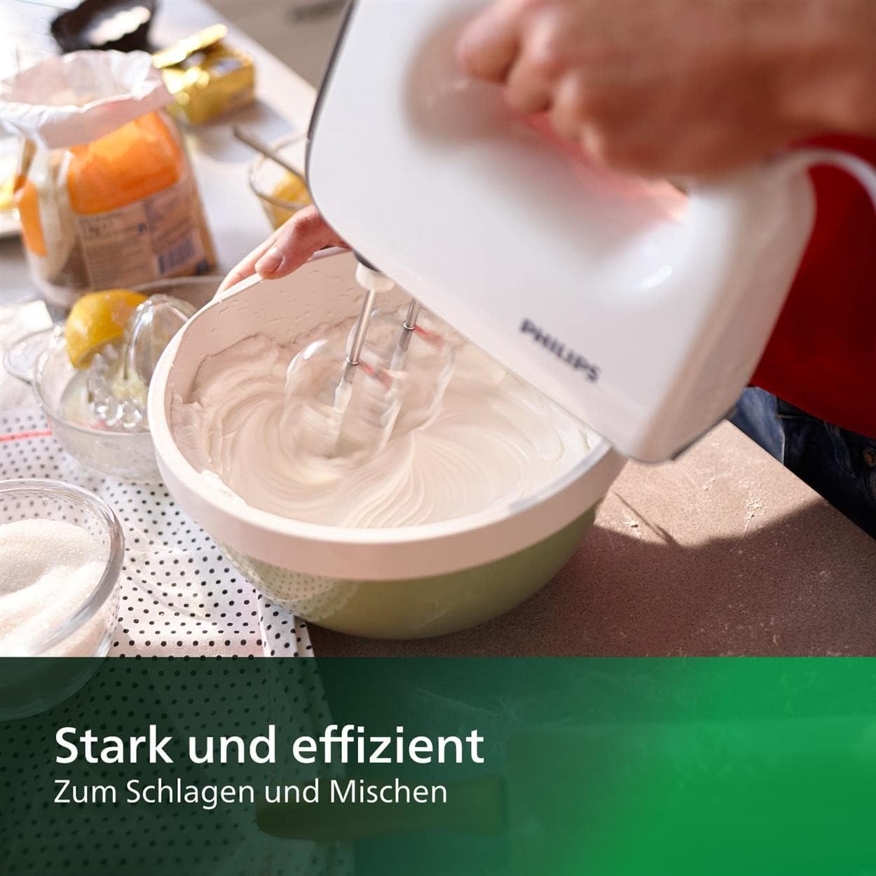 Handmixer HR3741/00 mit Turbo-Funktion