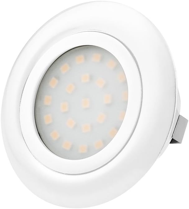 Einbauleuchten, Warmweiss-weiss-5er