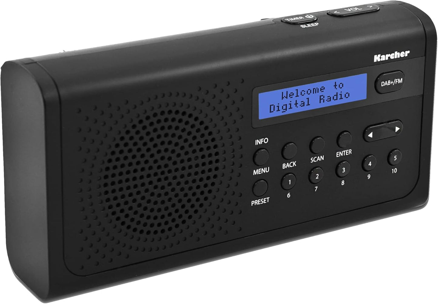 Tragbares DAB+ Radio DAB 2405, Single