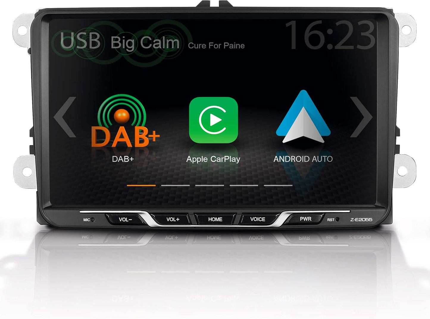 Z-E2055 Autoradio mit 9" Touchscreen für VW/Seat/Skoda