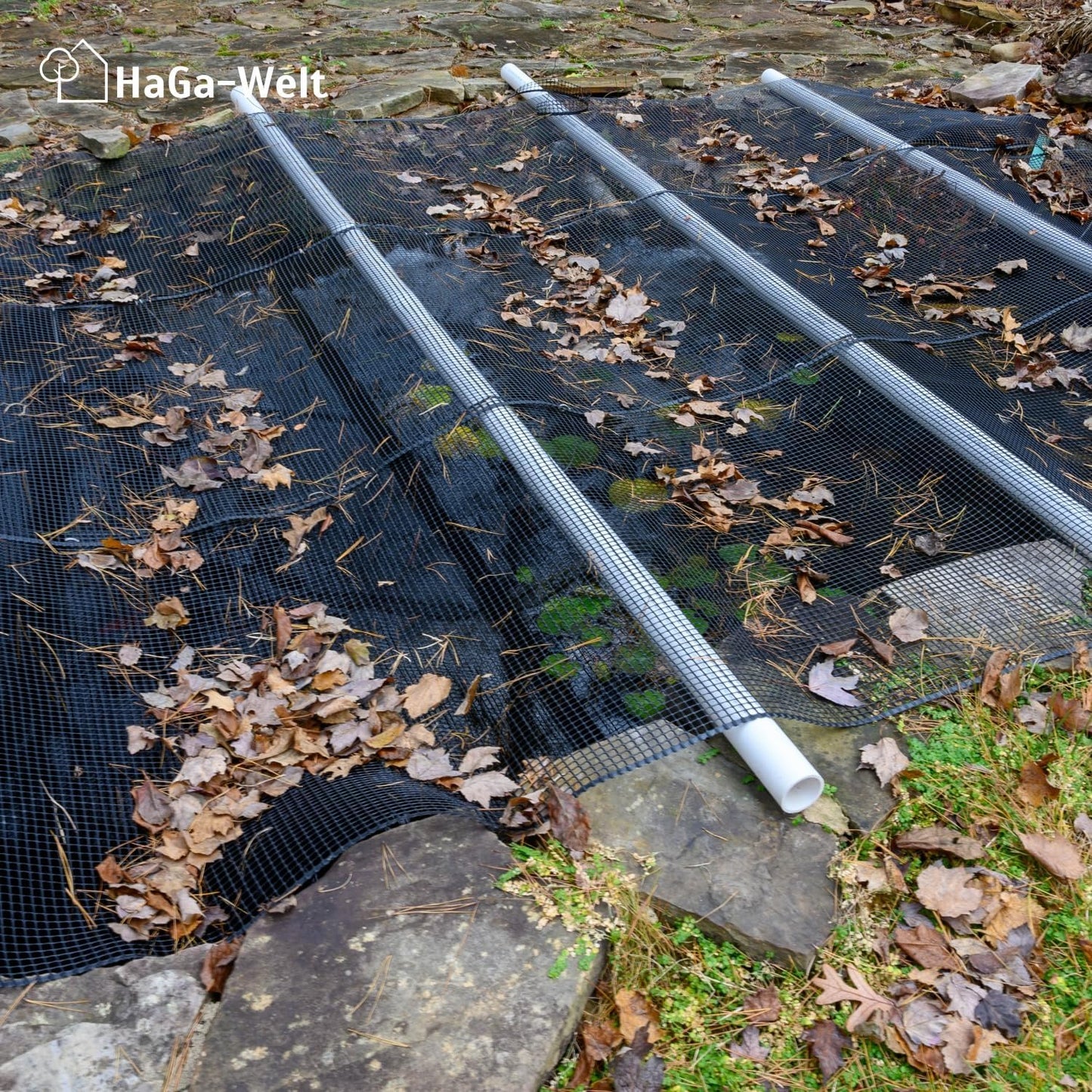 Teichnetz, Länge: 100m Breite: 3m Dunkelgrün