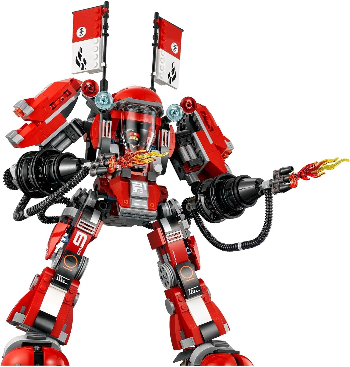 Ninjago - Movie Kai's Feuer-Mech (70615), Single