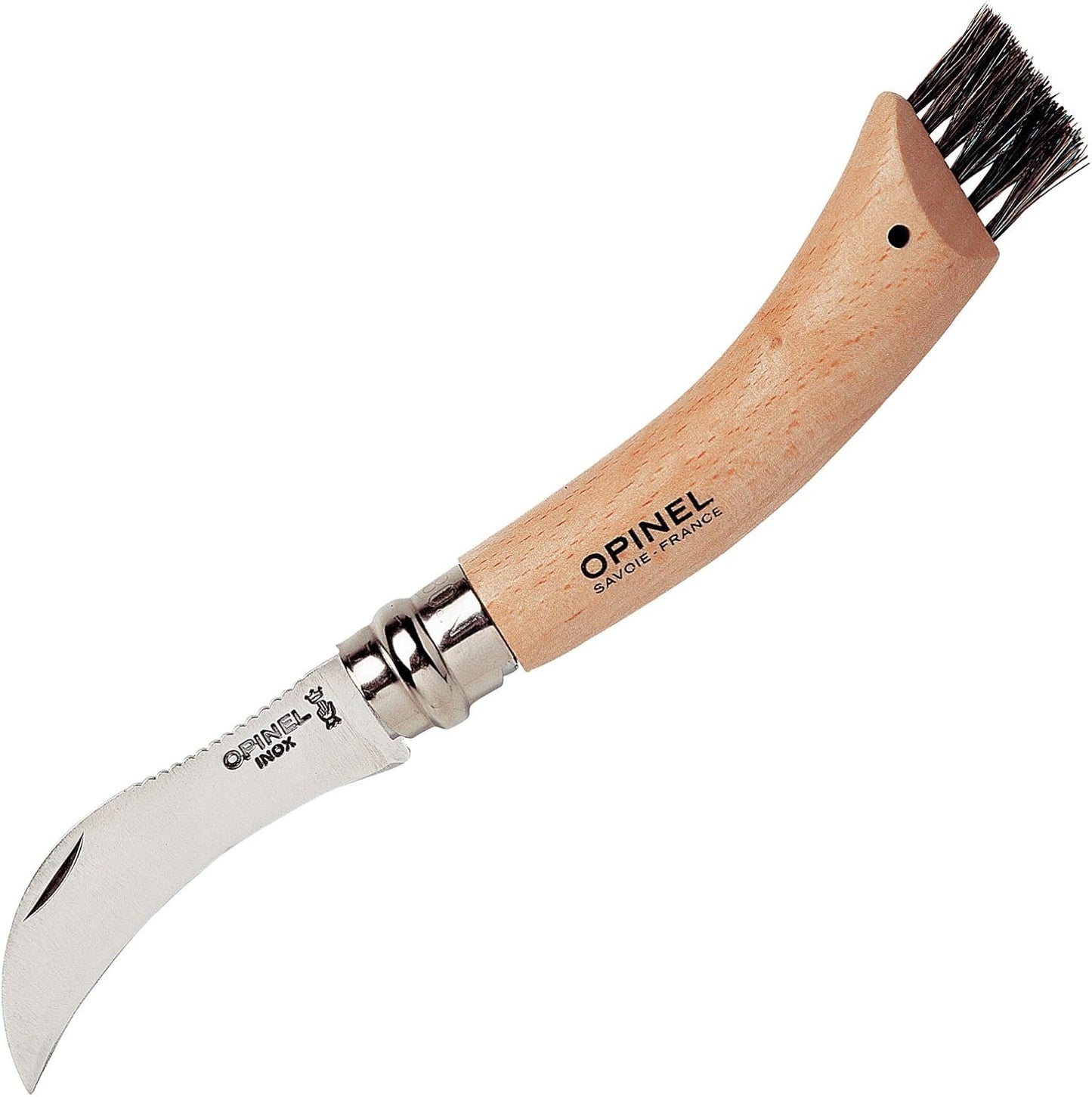 Pilzmesser mit Klappklinge und Bürste
