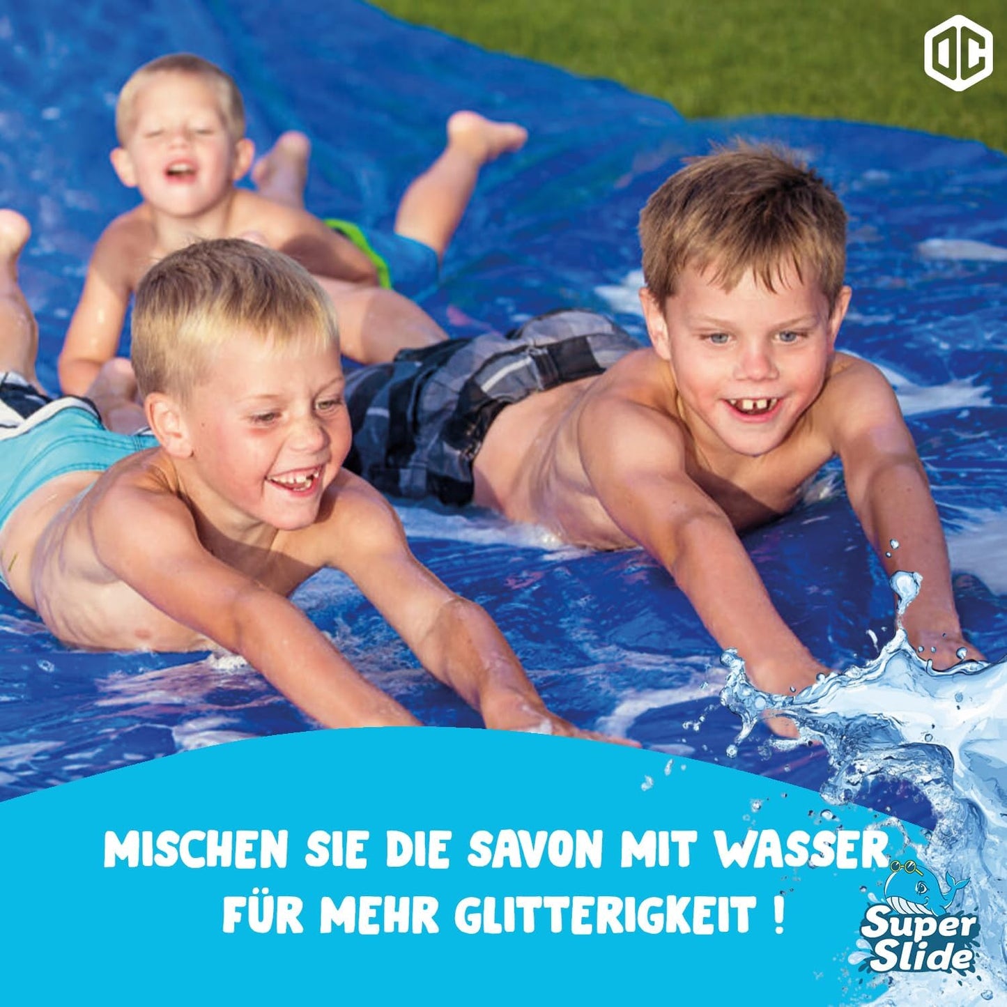 Super Slide - Naturseife für Wasserspiel (1L), Seife 1l