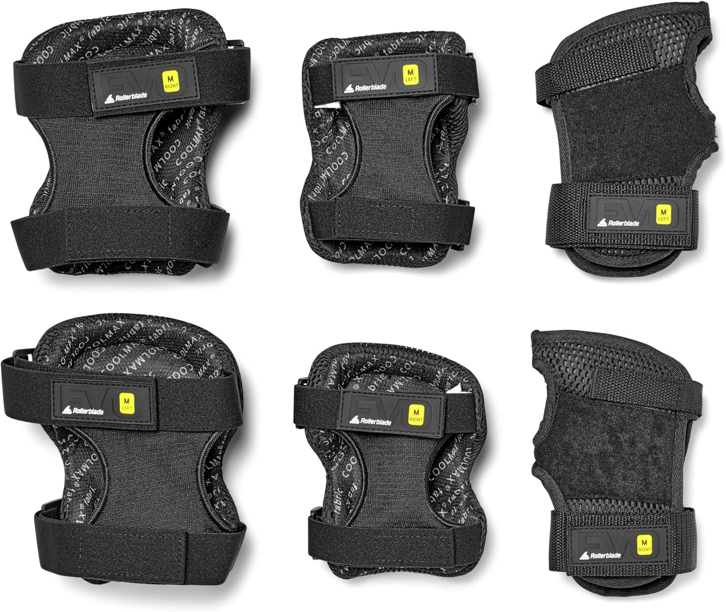 Evo Gear 3 Protektoren, XL Schwarz
