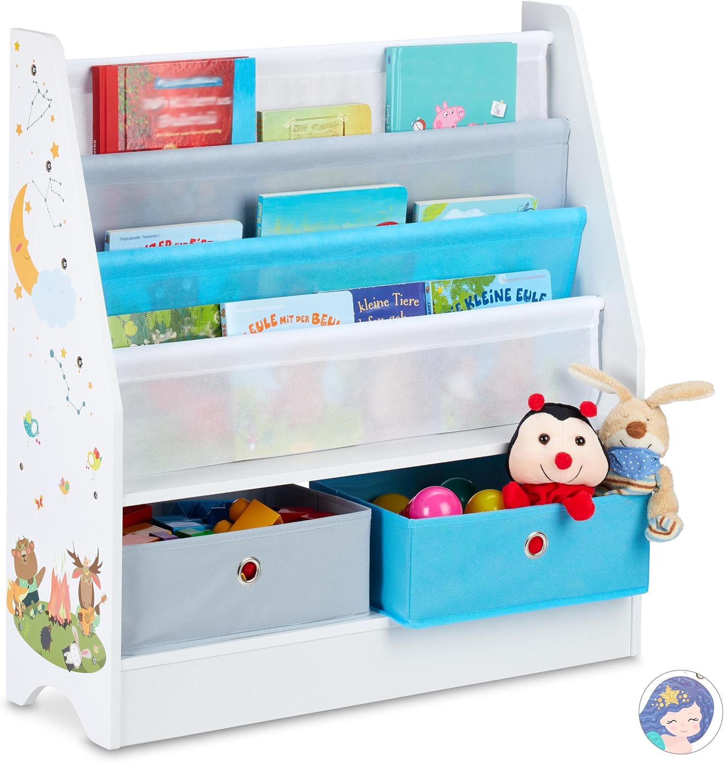 Kinderregal, Bunt