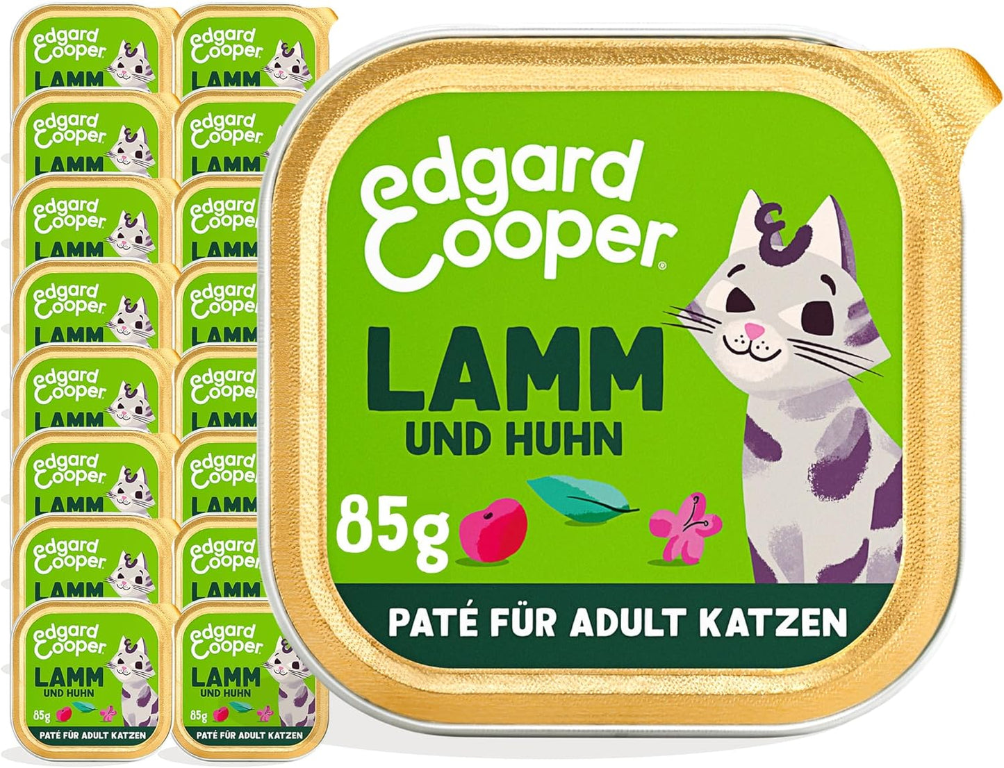 Paté, Lamm/Huhn, 85 g (16er Pack)