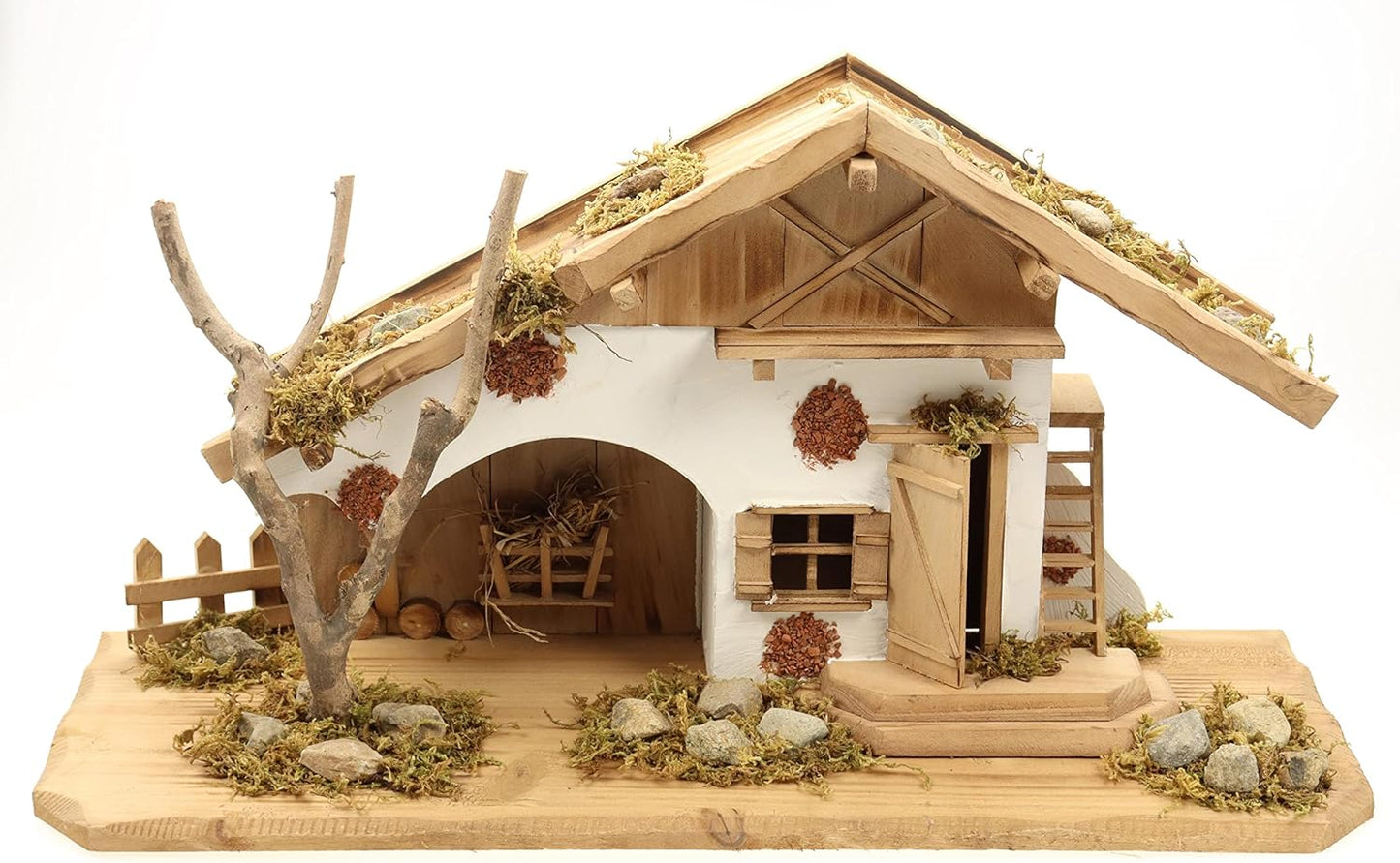 Krippenstall für Weihnachtskrippe