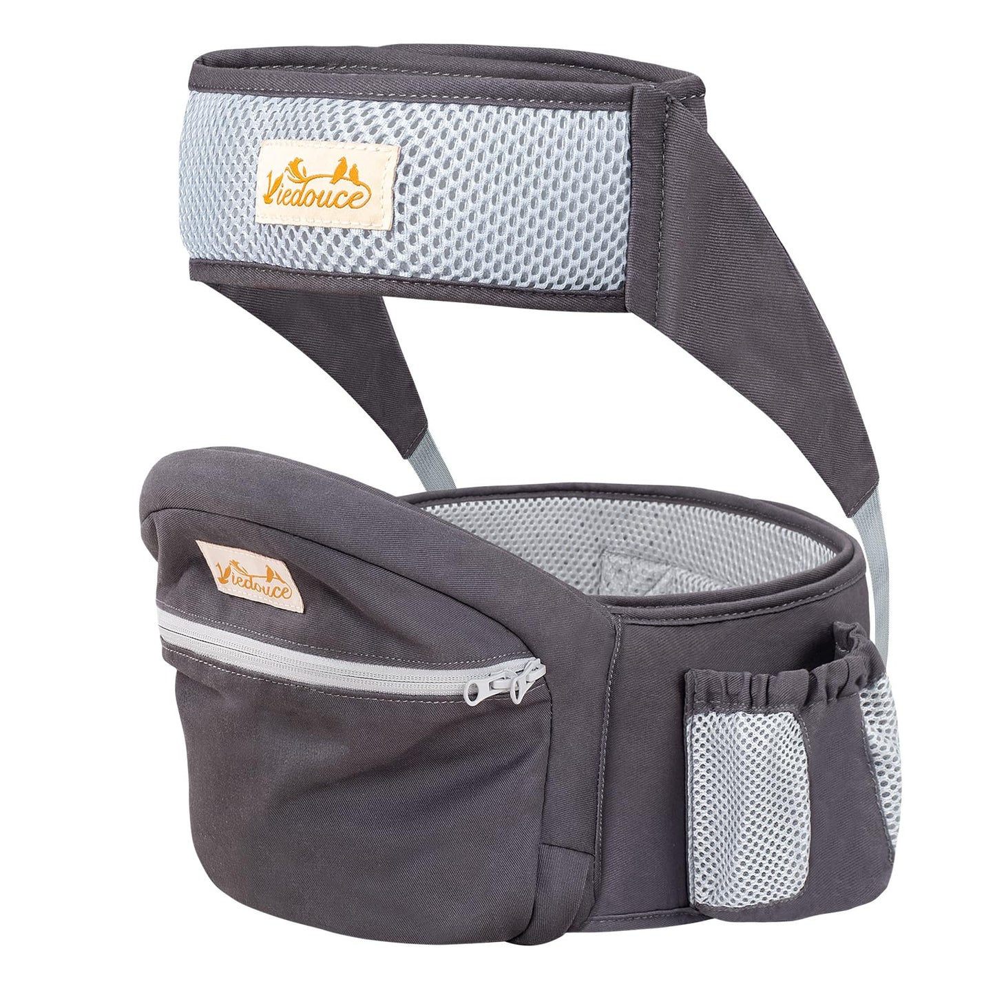 Ergonomischer Baby Hüftsitz, Dunkegray