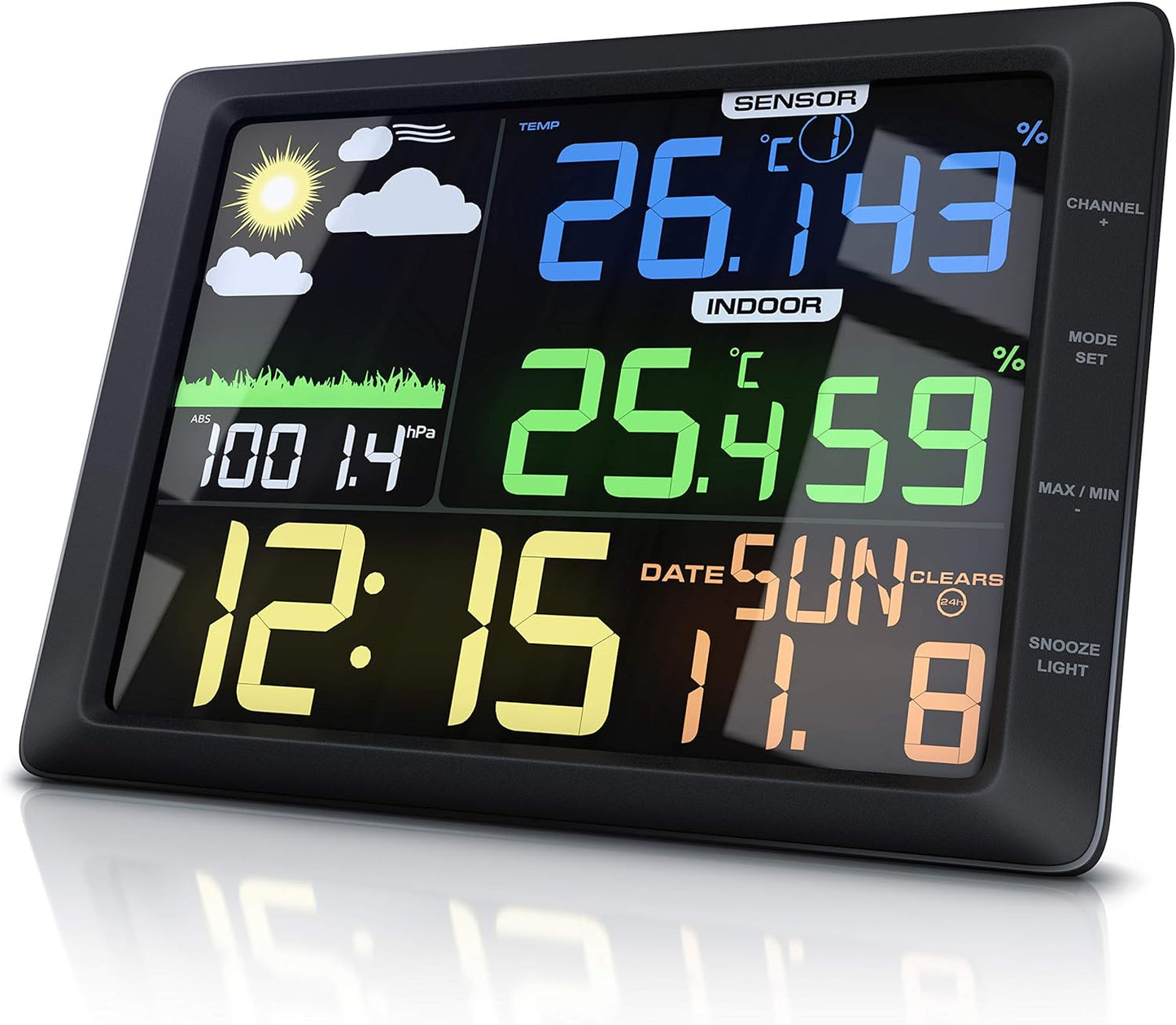 Wetterstation mit Farbdisplay