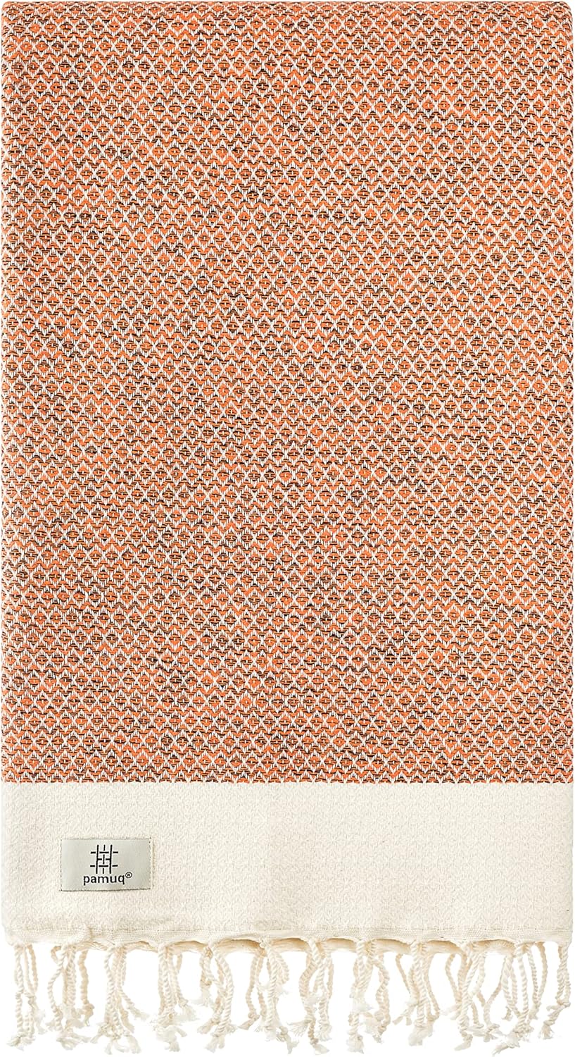 Hamamtuch Milano, Milano 90 x 200 cm Orangerot