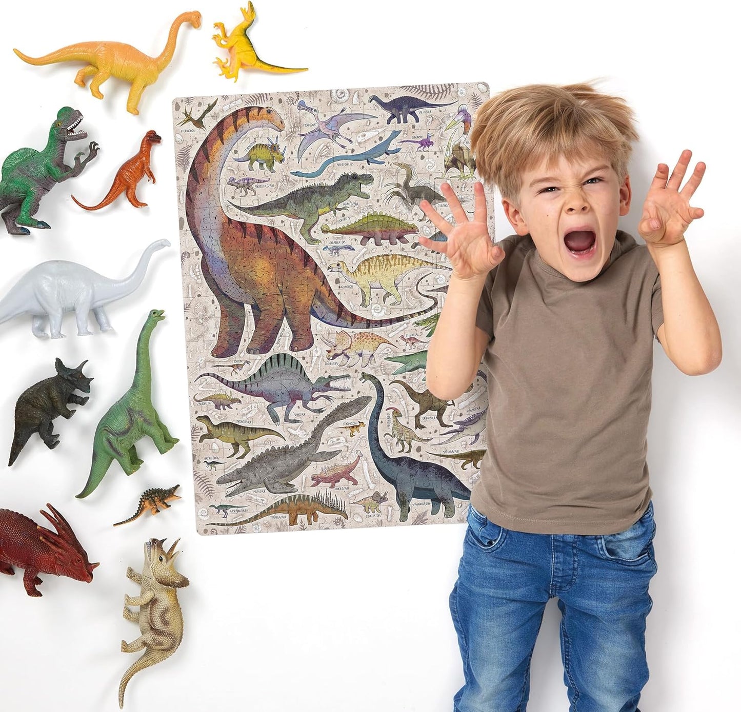 – Puzzlove Dinosaurier – 200 Teile, Dinosaurier (200 Stück)