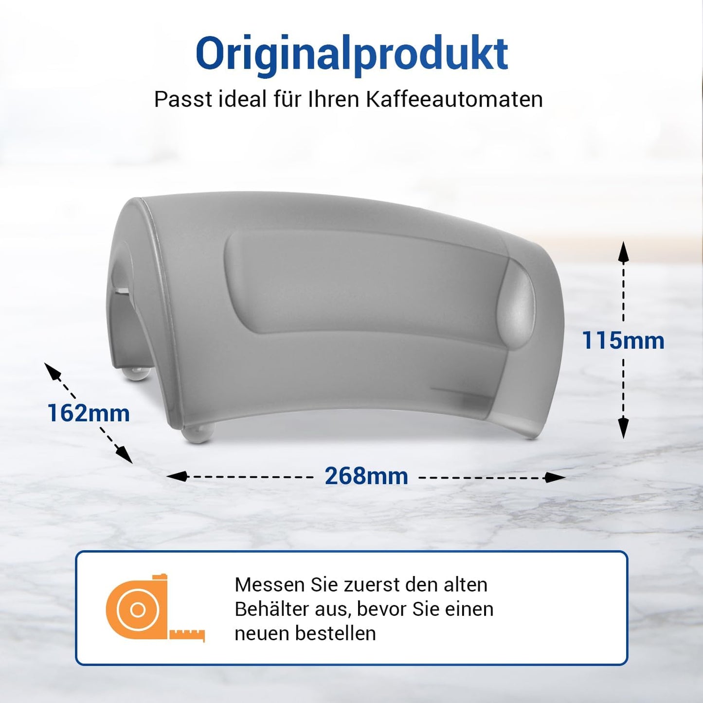 Ersatzwassertank 422225965551 für Senseo Kaffeemaschine, Wie 422225965551