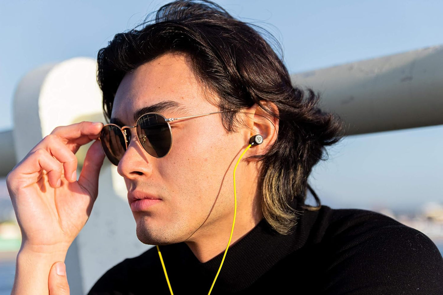 Ultra In-Ear Kopfhörer mit Mikrofon, 3.5 mm Gelb