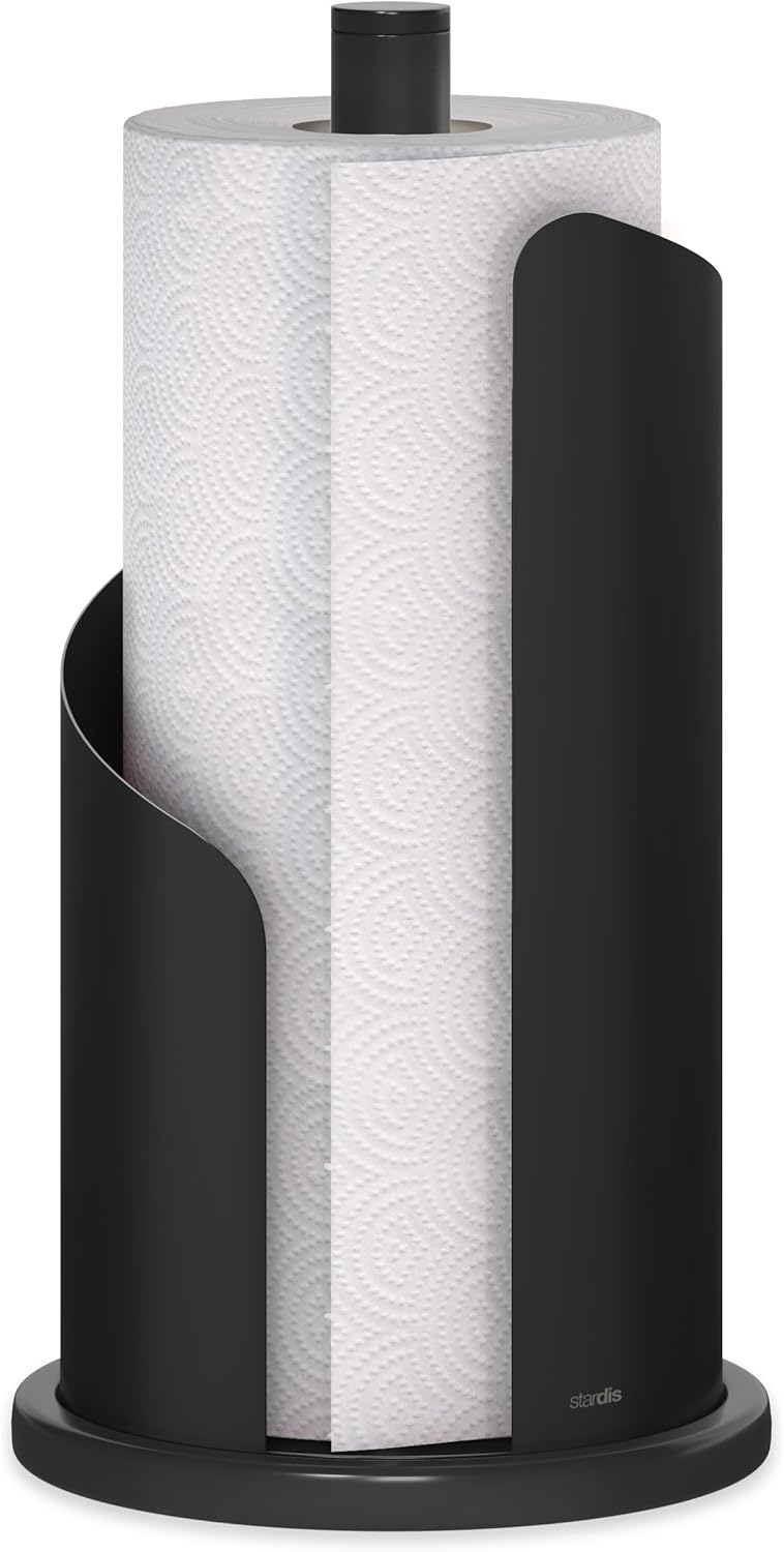 Halter für Küchenrolle, Pure Black