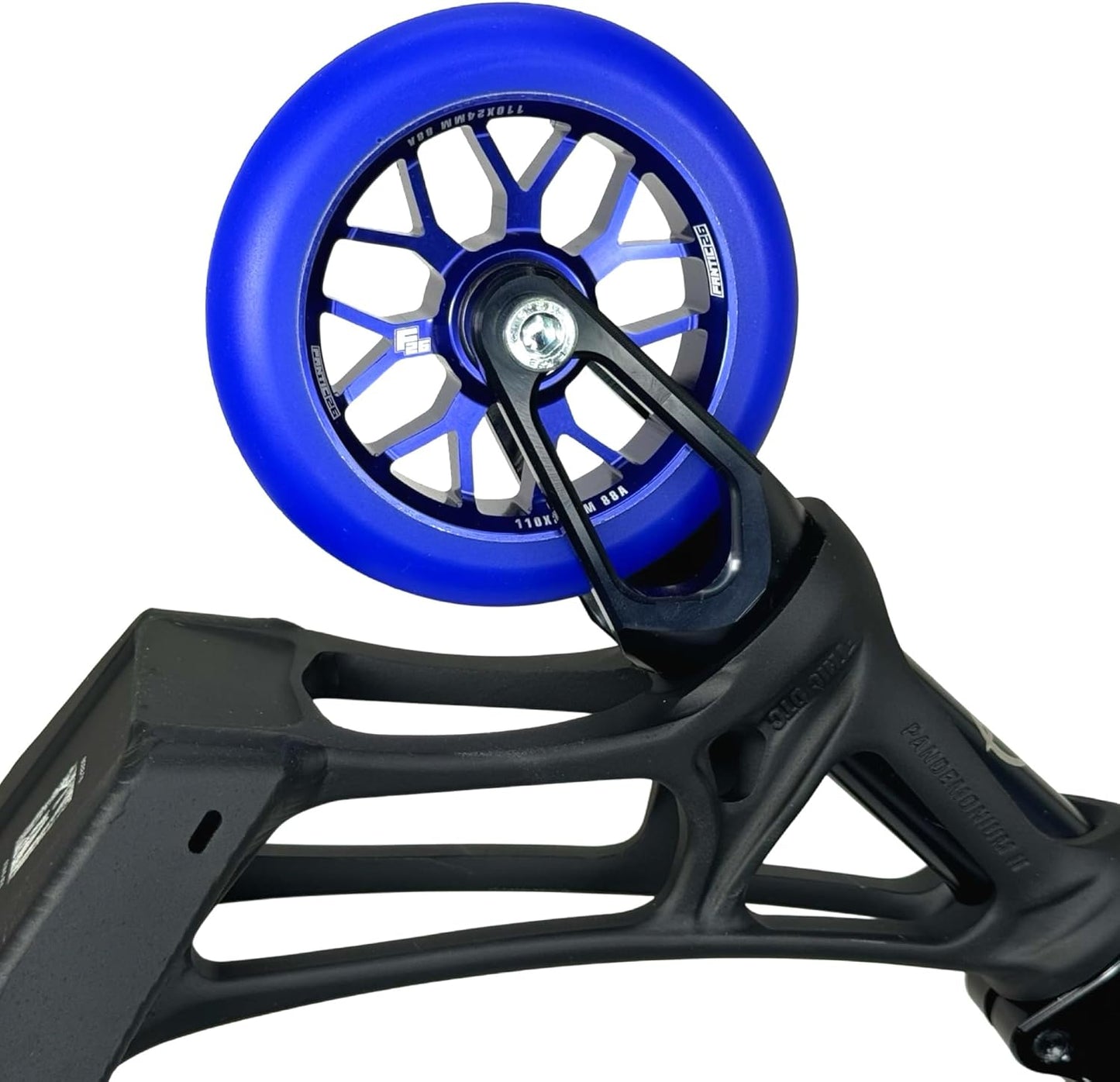 Spy7 Stunt Scooter Rolle, Blau/Pu Blau