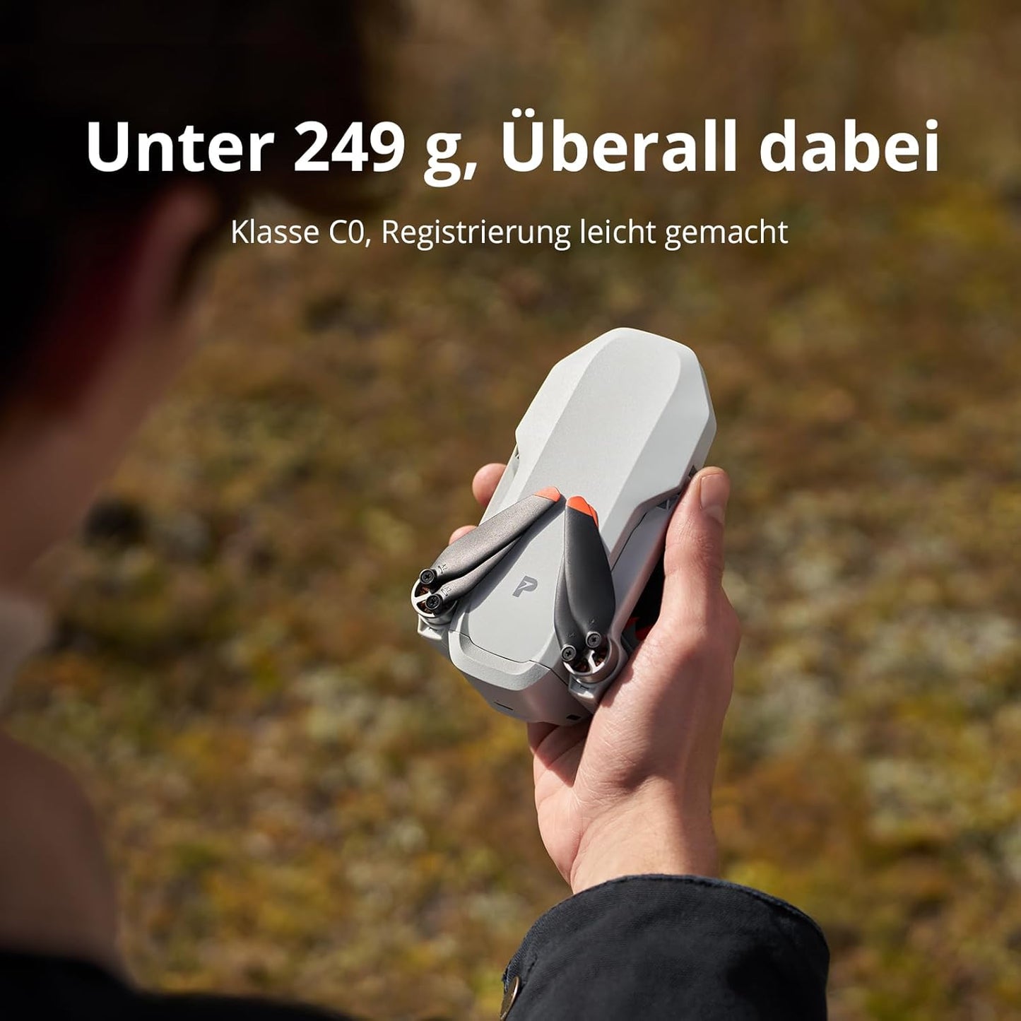 Atom 2 Fly More Combo Drohne mit 4K Kamera, ATOM 2 mit PTD 1 RC(3 Batterien)