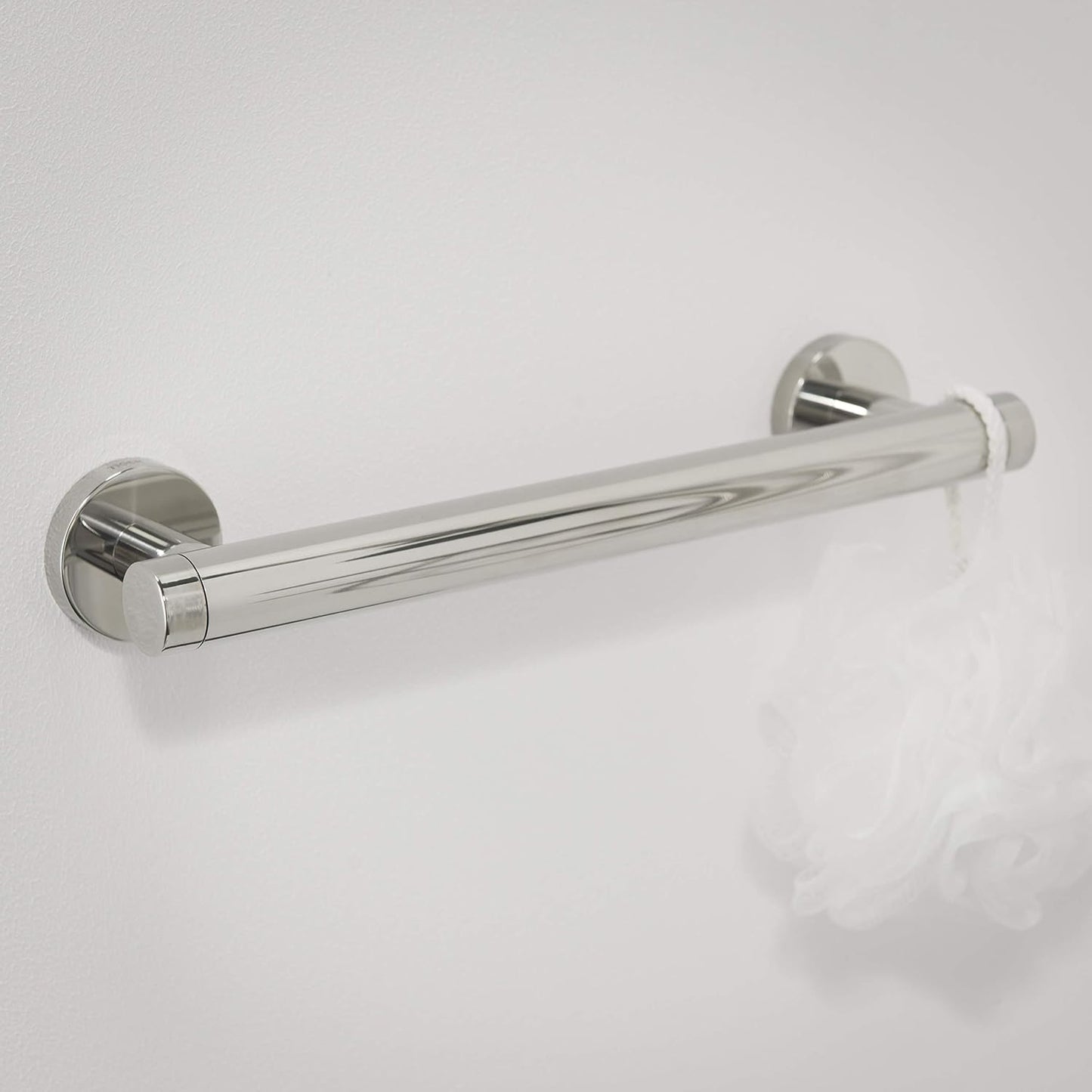 Haltegriff für Badewanne/Dusche, 30 cm Edelstahl Chrom, Edelstahl Poliert 30 cm Haltegriff