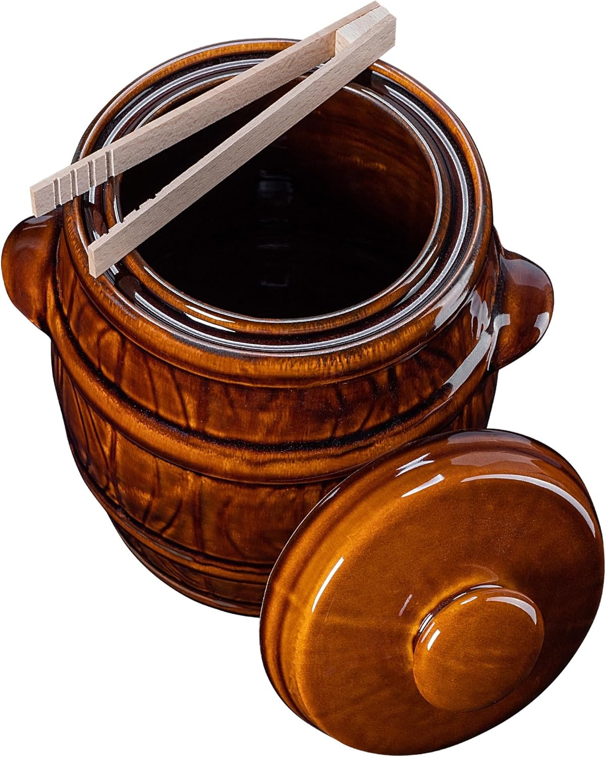 Gärtopf mit Deckel, 5l