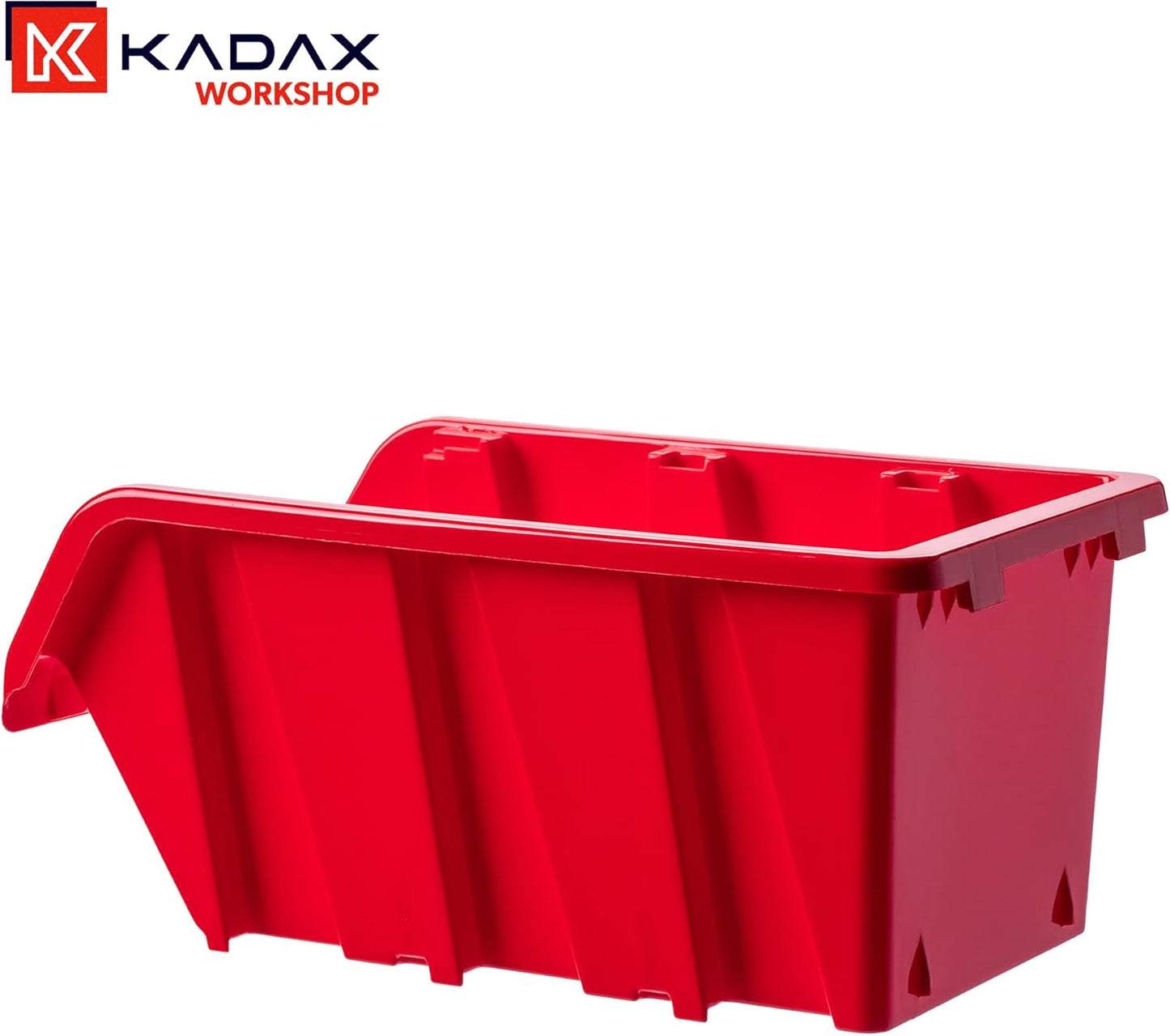 Werkstatt-Stapelkisten-Set, 230x160mm Rot 10 Stück