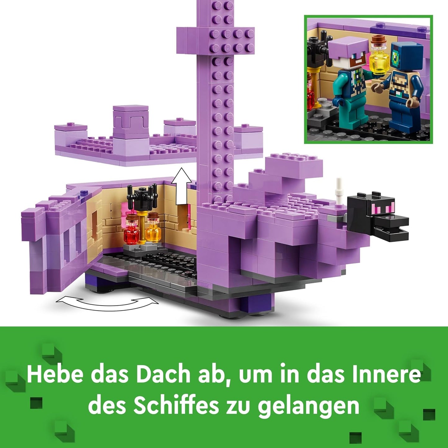 Der Enderdrache und das Endschiff
