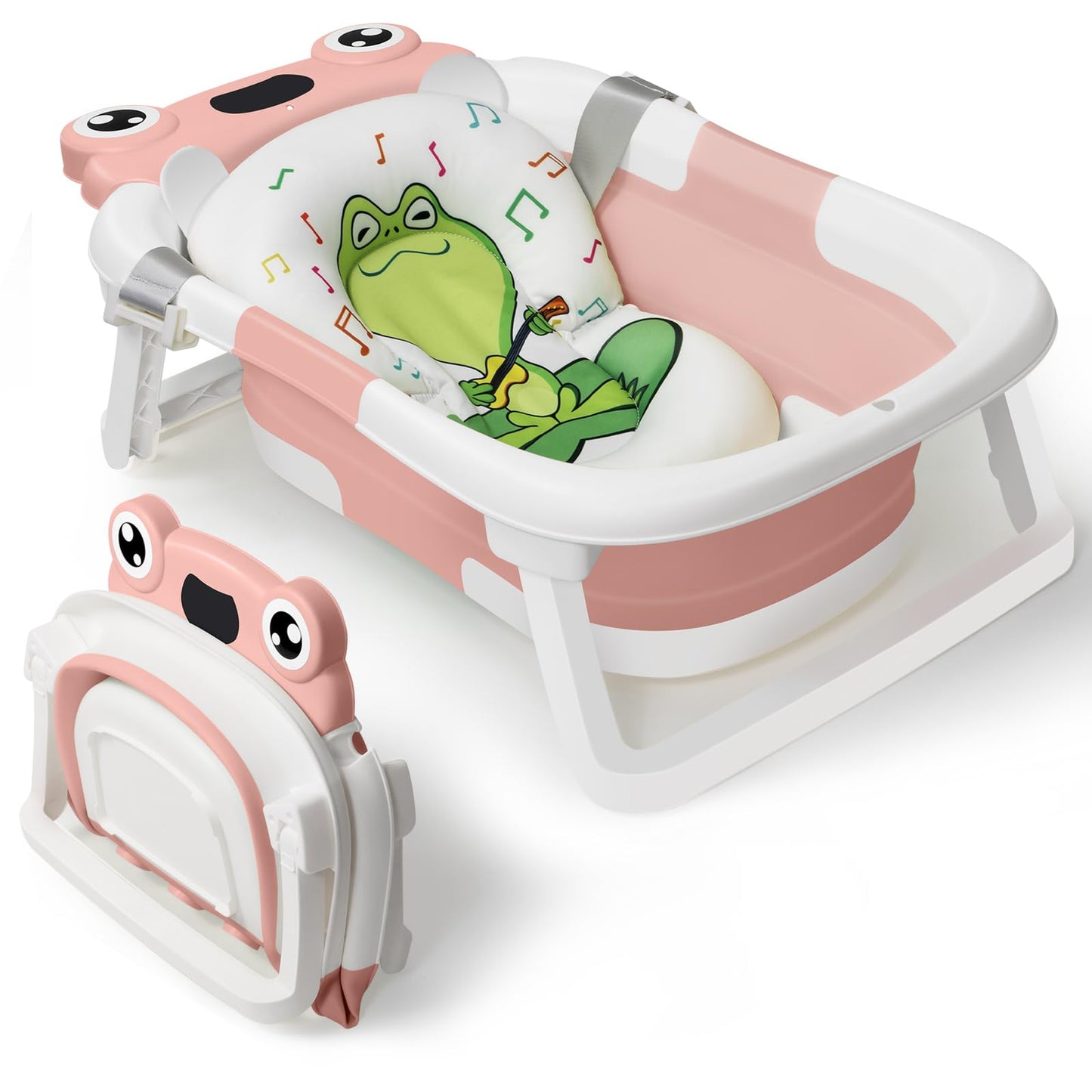 Faltbare Babybadewanne, Rosa