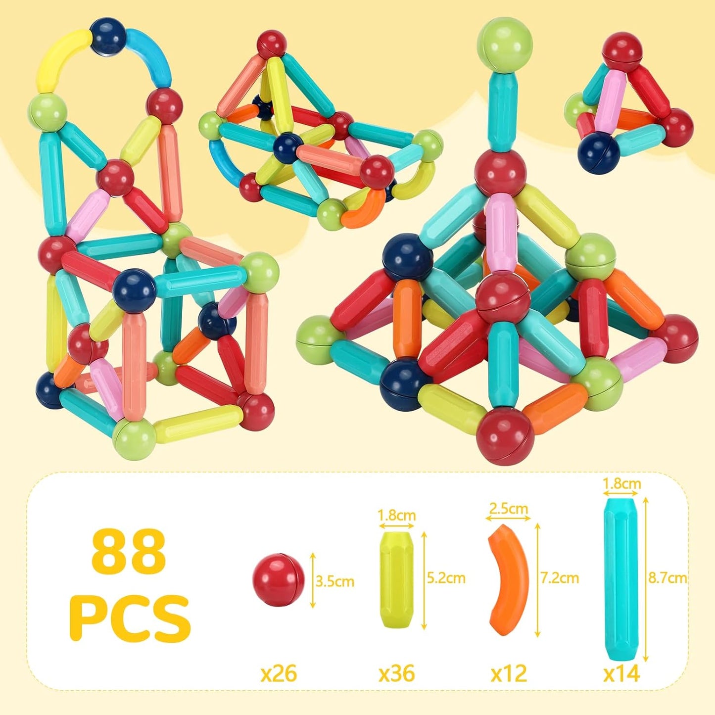 Magnetische Bausteine