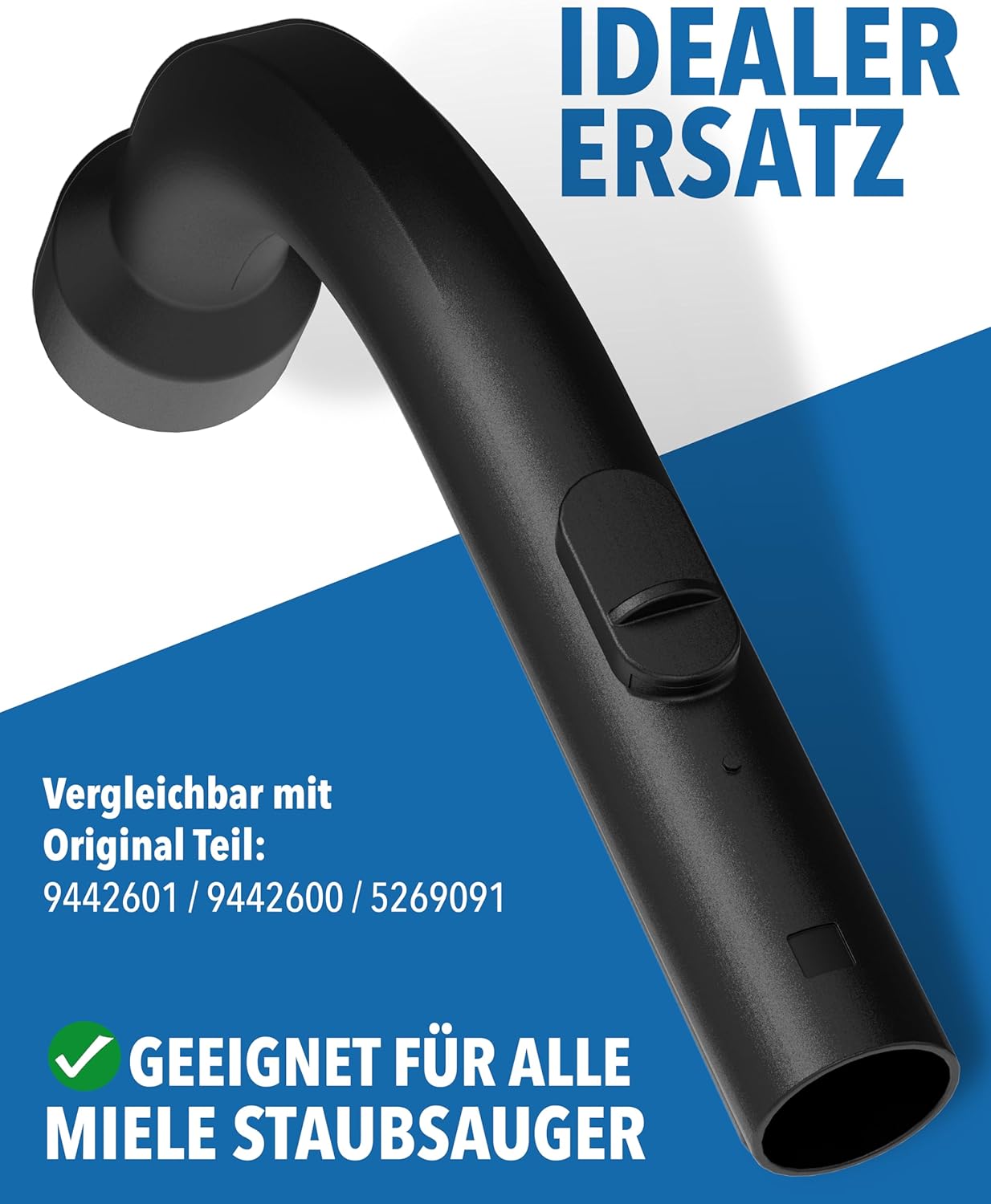 Komfort Griffrohr für Miele Staubsauger, Griffrohr