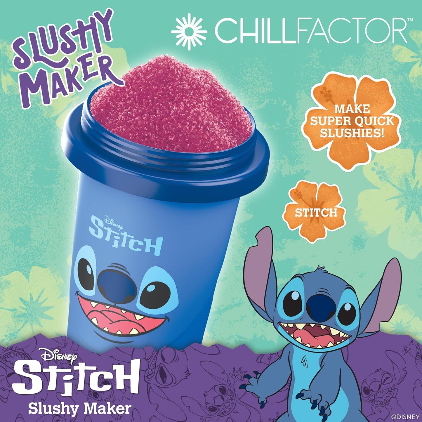 Slushie Maker Stitch Design