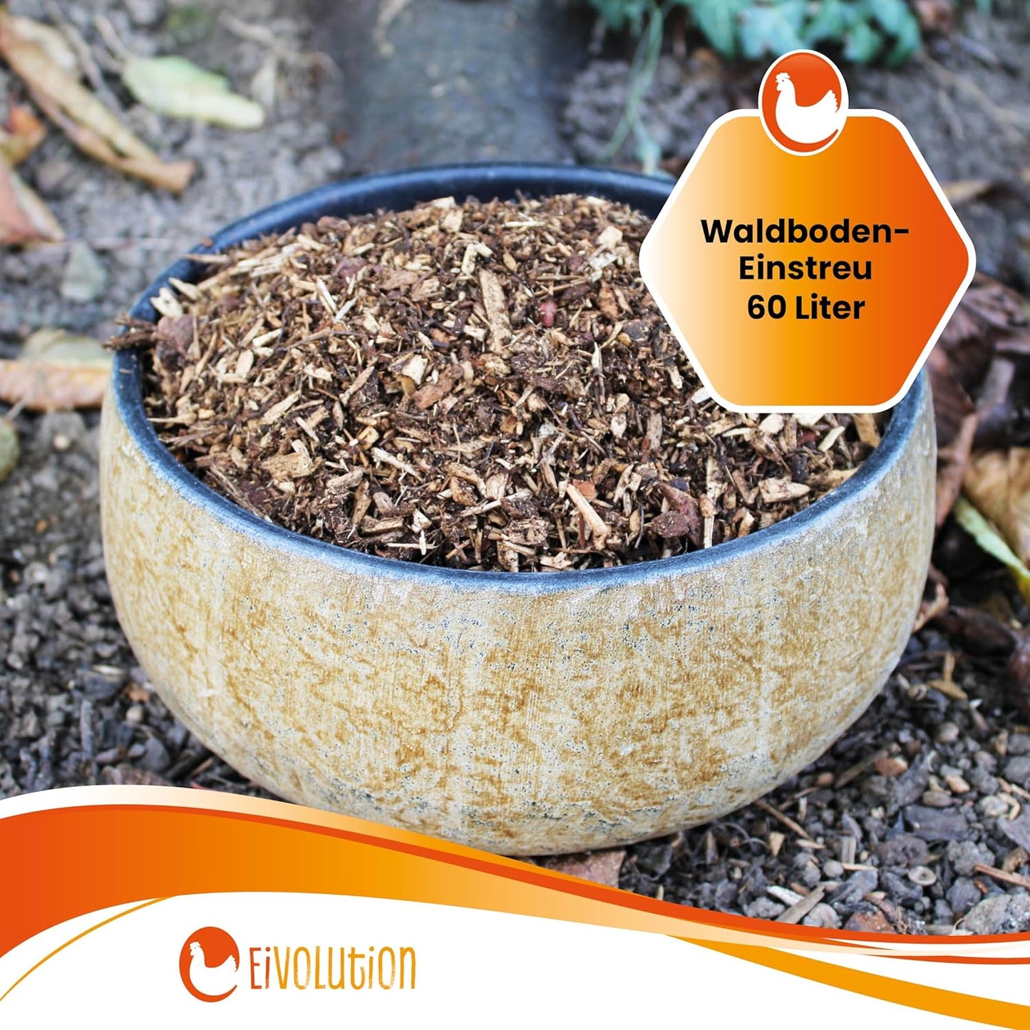Waldboden-Einstreu für Stall & Voliere
