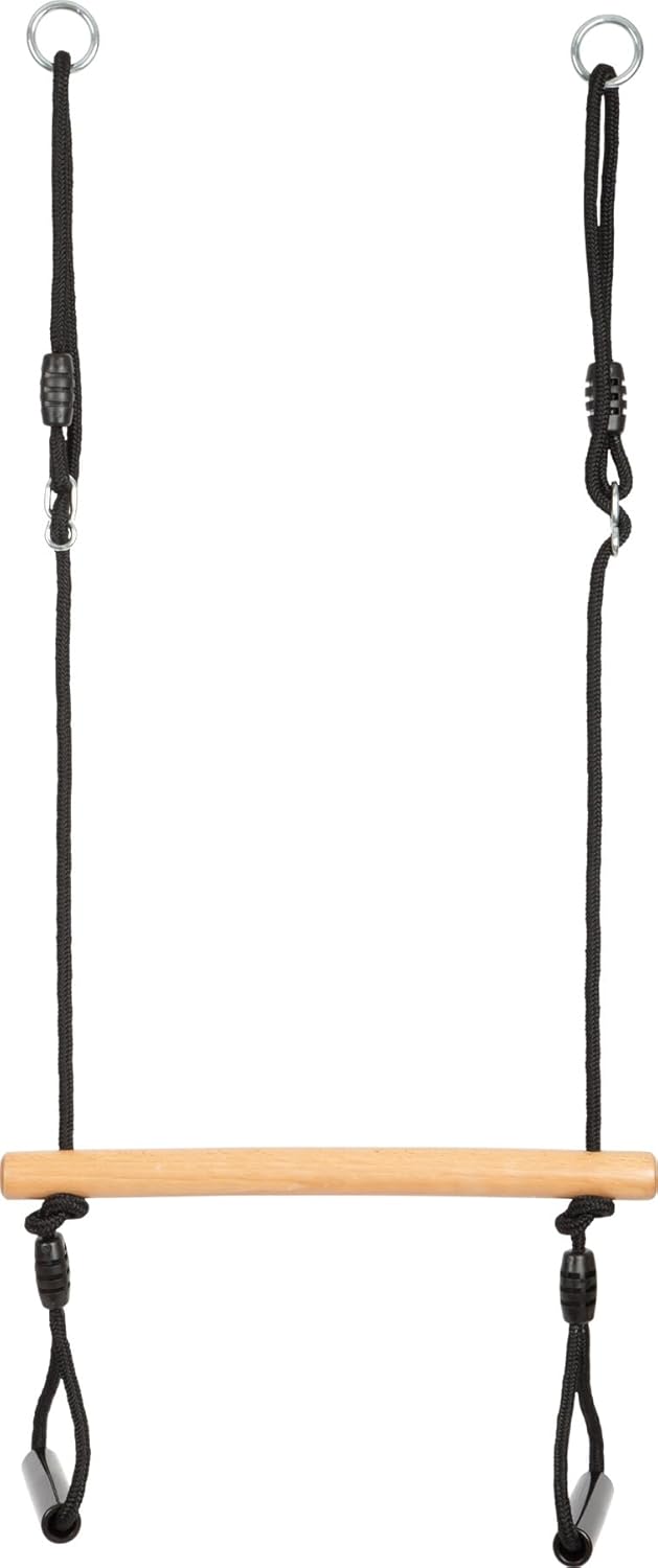 Black Line - Trapezschaukel mit Turnringen, Trapezschaukel