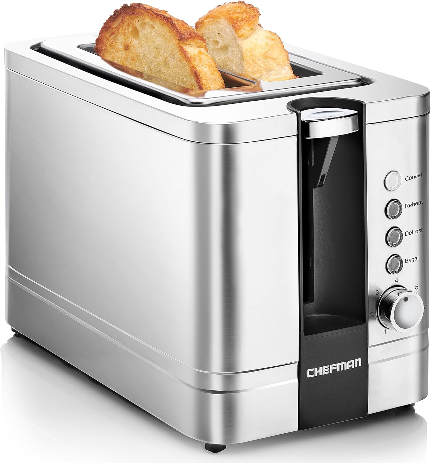 Toaster mit herausnehmbarer Krümelschublade