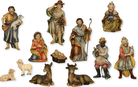 12-teiliges Krippenfiguren-Set