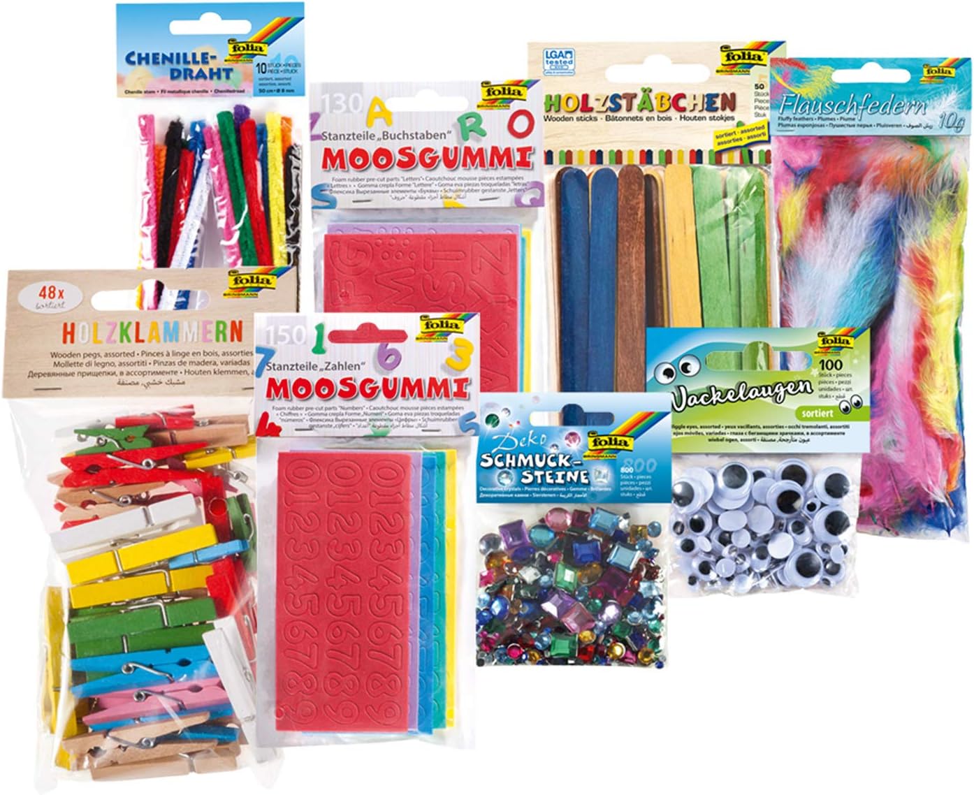 XXL Kreativ-Set für Kinder, XXL Bundle