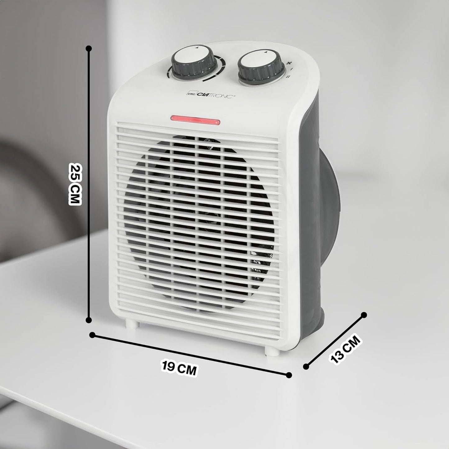 Elektrische Raumheizung HL3761, HL 3761 weiss 2000W ; Heizlüfter
