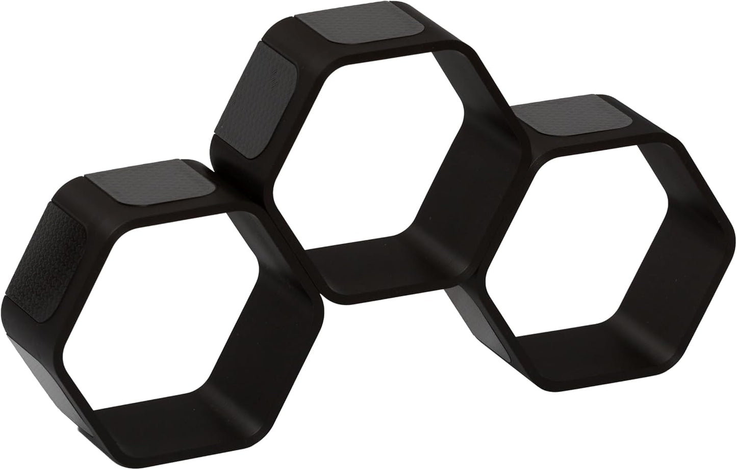 Erweiterbares Wabenregal für Hörfiguren, Basic, Schwarz Basic