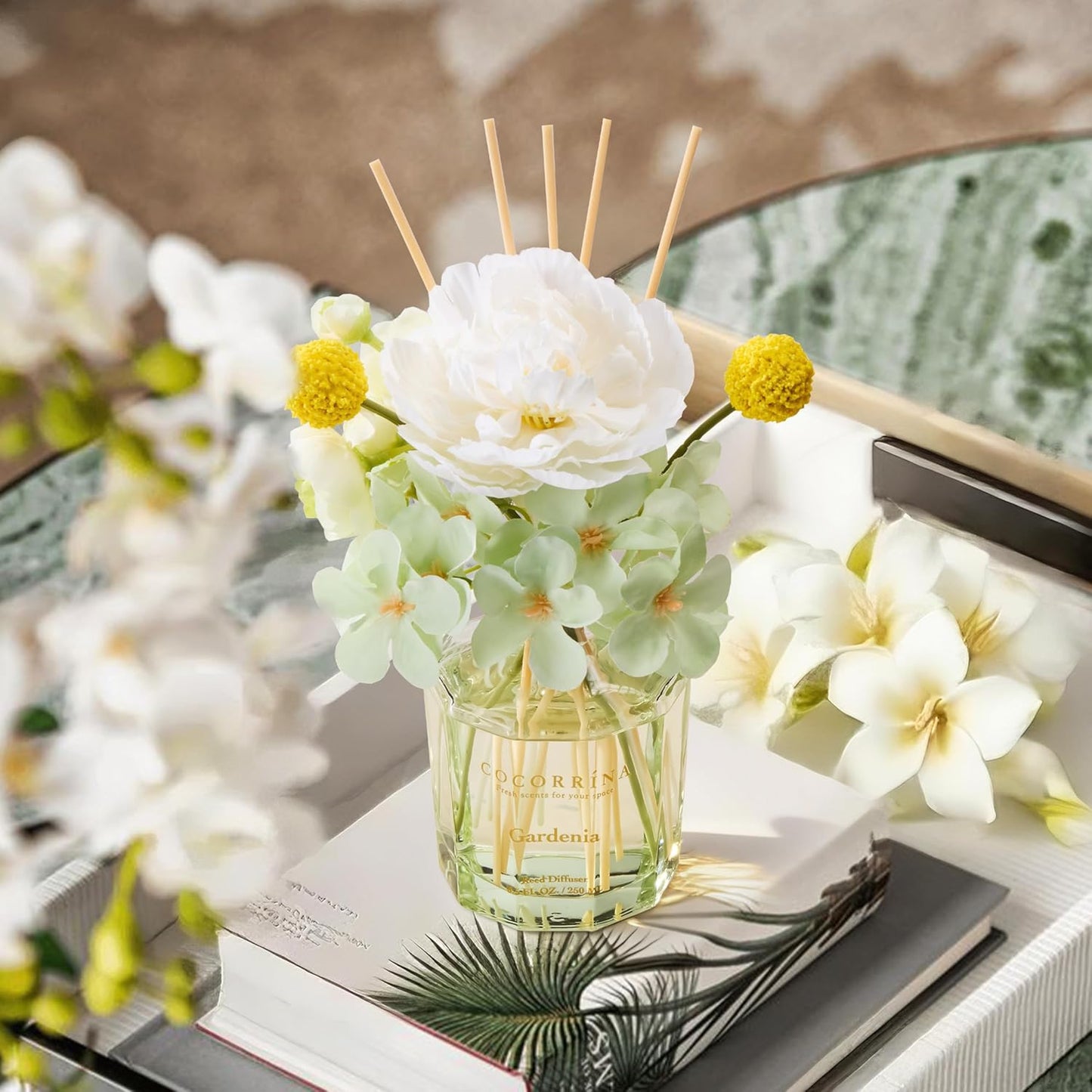 Gardenia Raumduft mit Duftstäbchen, Master-Kollektion, Gardenia