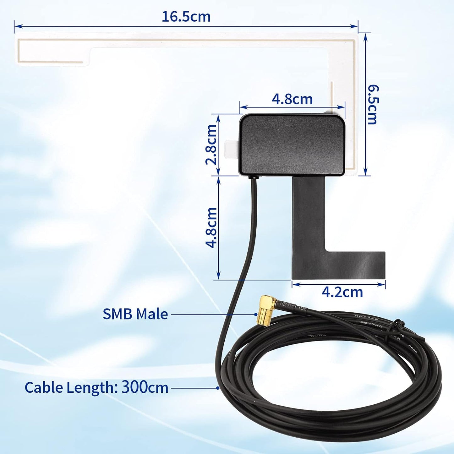 DAB Autoantenne, DAB Antenne(SMB)