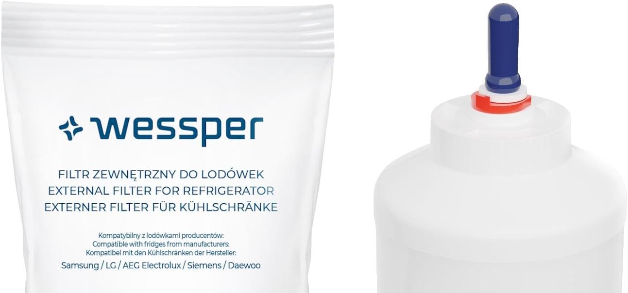 3-teiliges Wasserfilter-Set für Kühlschränke, 3 Stück (1er Pack)