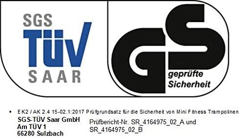 Fitness-Trampolin 2.0 mit Sprungzähler