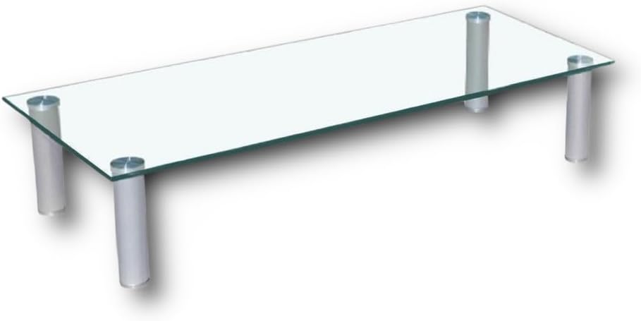 TV-Board aus Glas, 100cm| Klarglas
