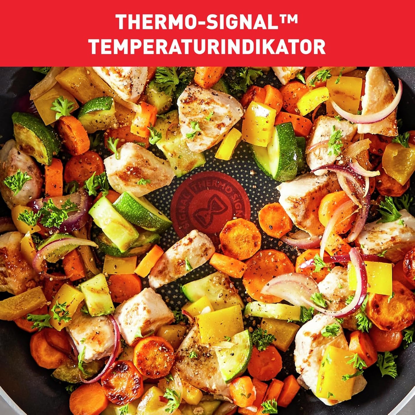 Resist Bratpfanne mit Thermo-Signal, 28 cm