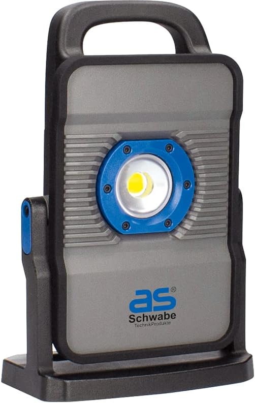 Akkubetriebener LED-Baustrahler mit Powerbank-Funktion, A2