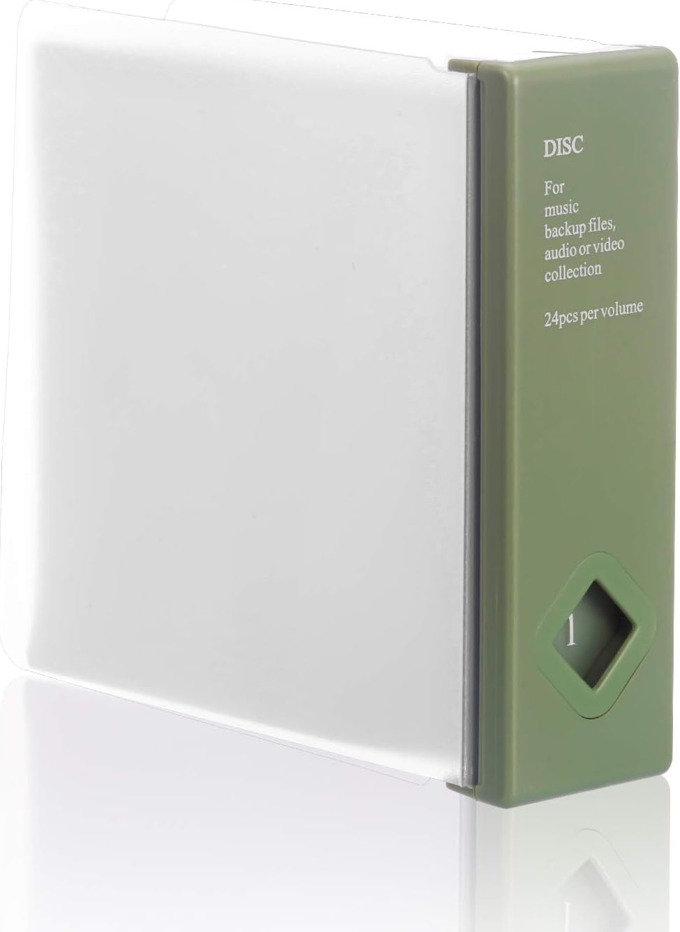CD/DVD/Blu-ray Aufbewahrungsboxen, Grün