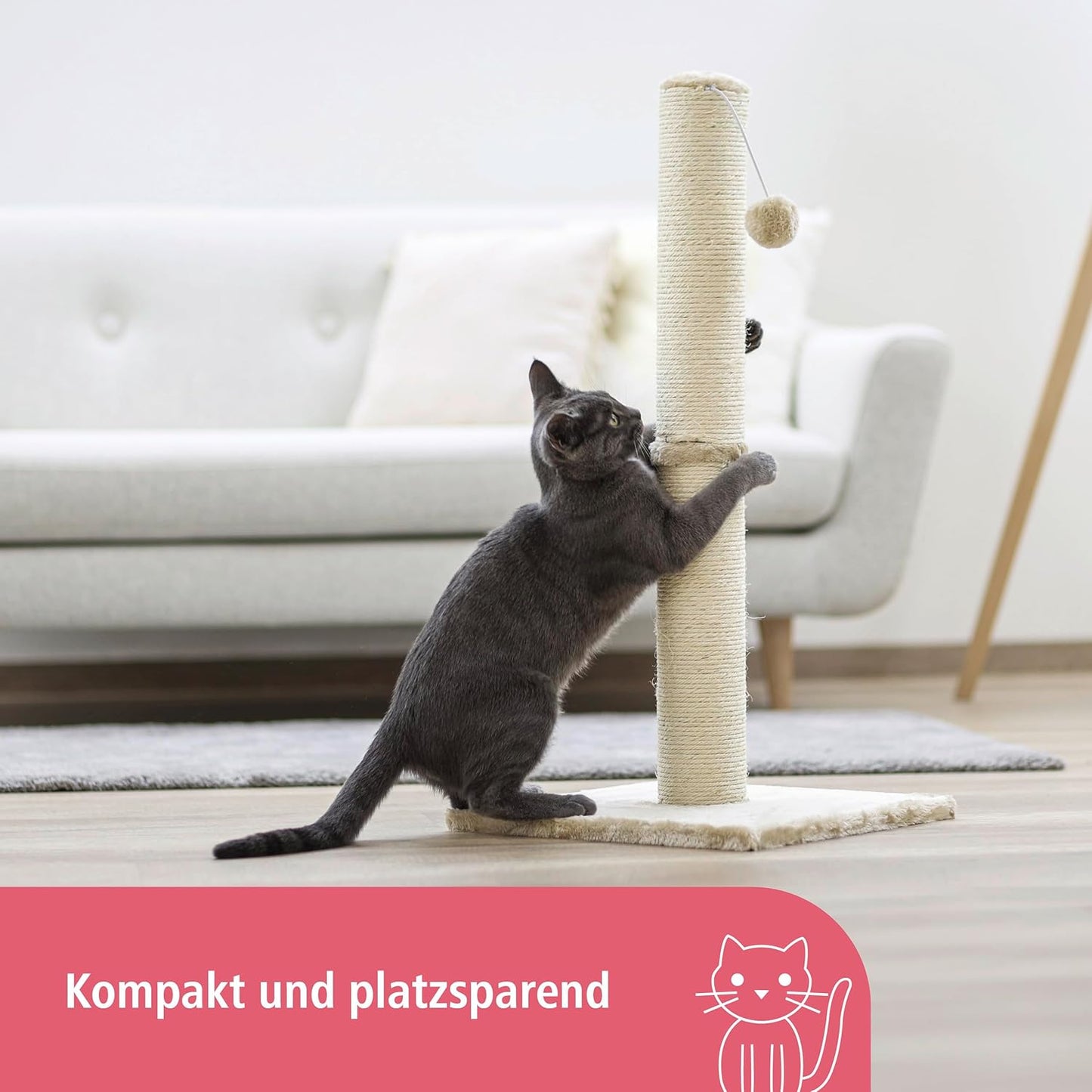 Kratzsäule Opal Maxi, Beige